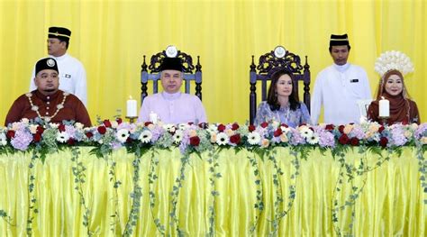 Sultan Nazrin, Tuanku Zara grace wedding of Perak Police Chief's son ...