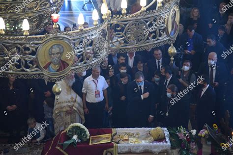 Serbian President Aleksandar Vucic Pays Respect Editorial Stock Photo ...