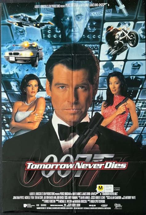 James Bond Tomorrow Never Dies Poster