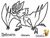 Pokemon Noivern Coloring Pages  BubaKidscom sketch template