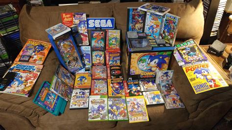 All of my Sonic games in one photo : r/SonicTheHedgehog