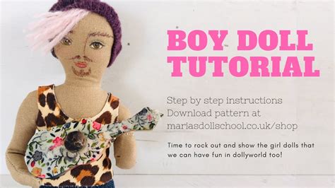 Complete Boy Doll Tutorial - YouTube