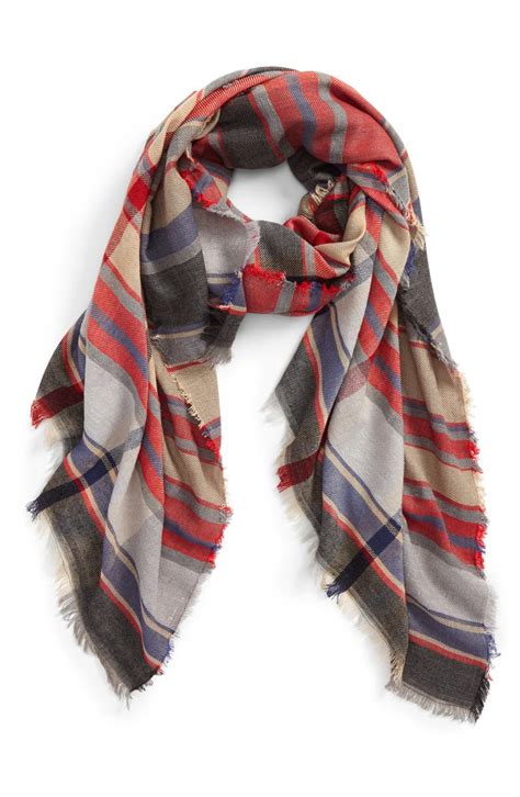 BP. Plaid Oblong Scarf | Nordstrom