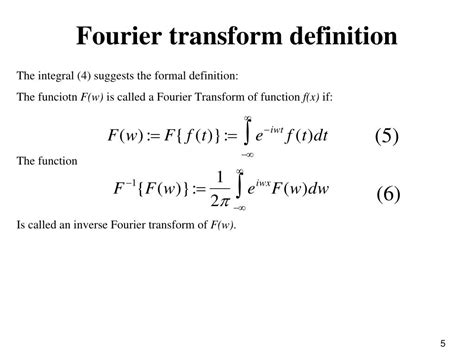 PPT - Fourier Transforms PowerPoint Presentation, free download - ID:6631299