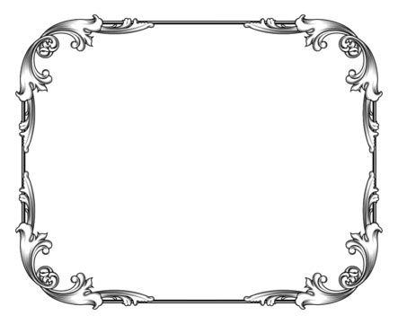 Victorian Frame Vector Art HD Images | Free Download on Pngtree