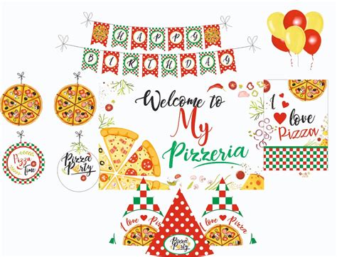 Pizza Theme Party Package – PRETTY UR PARTY