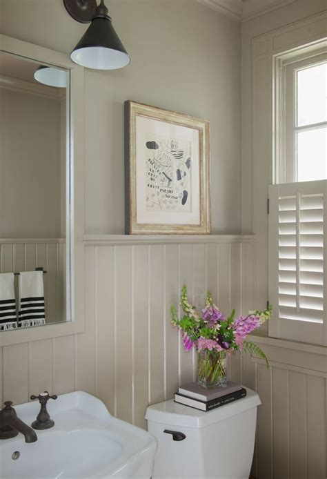 20+ Half Bath With Wainscoting - DECOOMO