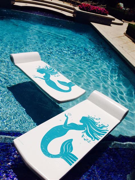 Luxury Pools- Mermaid Pool Float- ️ | Swimming pool accessories, Swimming pool decorations ...