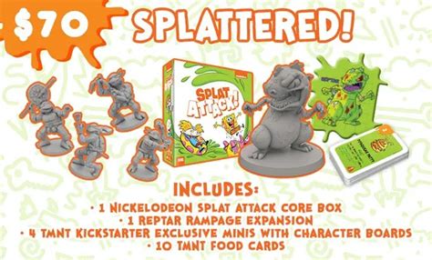 Kickstarter for Nickelodeon's Splat Attack from IDW Games - Teenage Mutant Ninja Turtles Fan Site