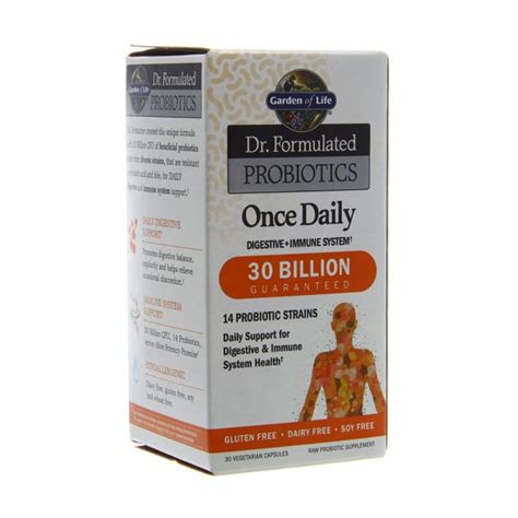 Evergreen Nutrition | Dr. Formulated Probiotics Once Daily 30 Billion ...