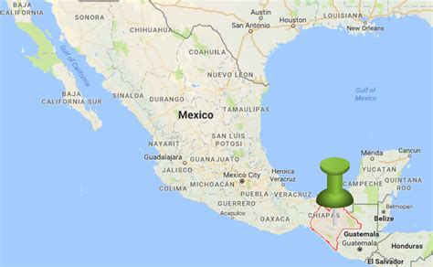 San Cristobal Mexico Map - East Map