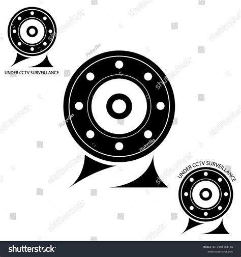 Cctv Camera Under Surveillance Eps Vector Stock Vector (Royalty Free ...