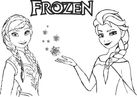 √Kumpulan Gambar Mewarnai Frozen Untuk TK dan SD - Marimewarnai.com