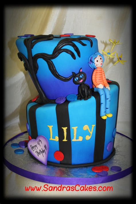 Coraline Birthday Cake