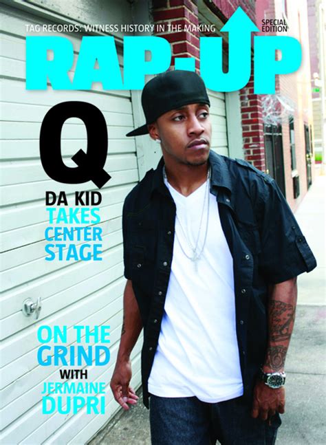 Q Da Kid Covers Rap-Up Magazine