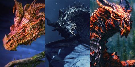 Skyrim Every Dragon Ranked From Weakest To Most Powerful