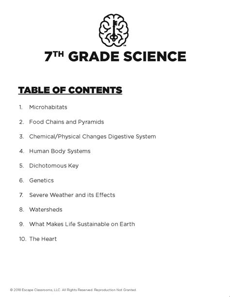 Pin by Escape Classrooms on Grade 7 | Chemical and physical changes, Human body systems, 7th ...