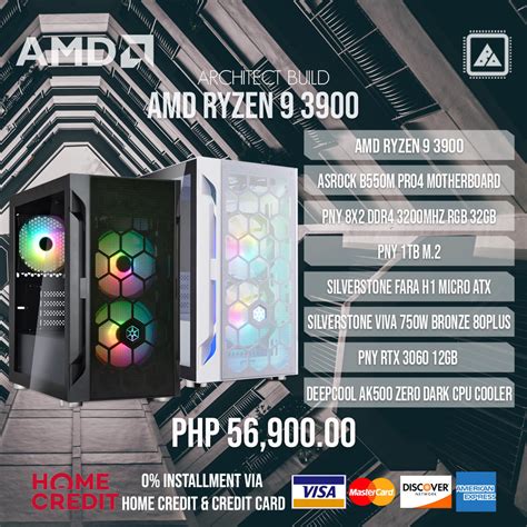 AMD RYZEN 9 3900 Architect Package Build – BlueArm Computer Store