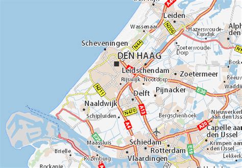 Map of Rijswijk - Michelin Rijswijk map - ViaMichelin