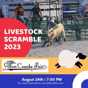 Grandstand - Livestock Scramble | Allen County Fairgrounds