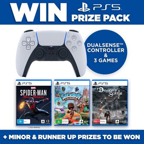 EB Games PS5 Competition: Win a DualSense controller and 3 PS5 games