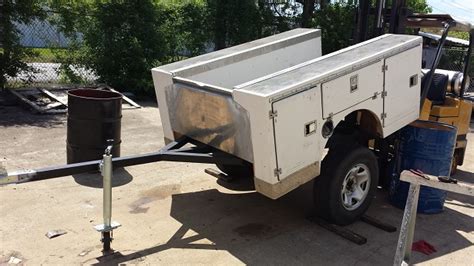 For Sale: - Fiberglass Mini Truck Service Bed Trailer For Sale-Houston ...