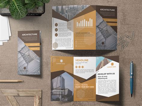 Elegant Architectural Firm Flyer Design by TechMix on Dribbble