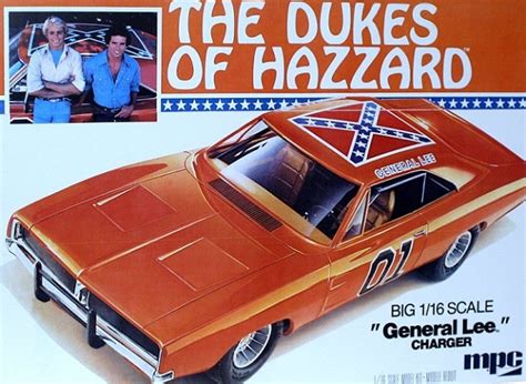 MPC #752 Dukes of Hazzard General Lee Dodge Charger 1/16 Plastic Model Kit – ModelEmpire