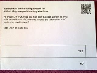 Ballot paper QR code | Nick Jones | Flickr