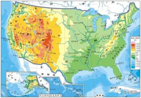 美国地形分布图高清,美地形分布图,美地形区分布图(第5页)_大山谷图库