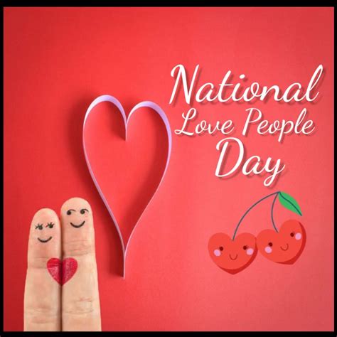 national love people day instagram post Template | PosterMyWall