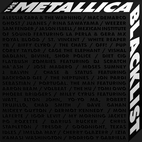 Metallica Announces Black Album’ Reissue, Blacklist Covers Album