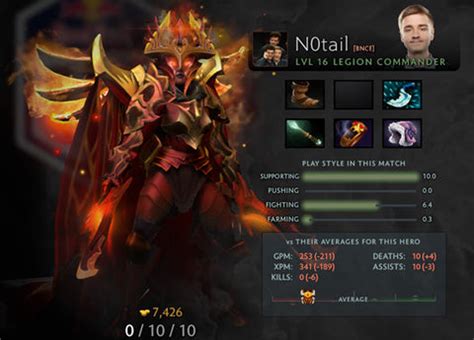 Pos 5 Legion Commander - how to play like N0tail – VikingDOTA