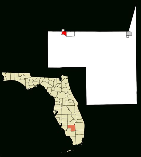 Labelle Florida Map - Printable Maps