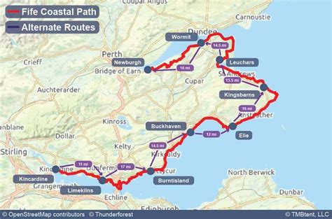 Fife Coastal Path | Maps & Routes - TMBtent