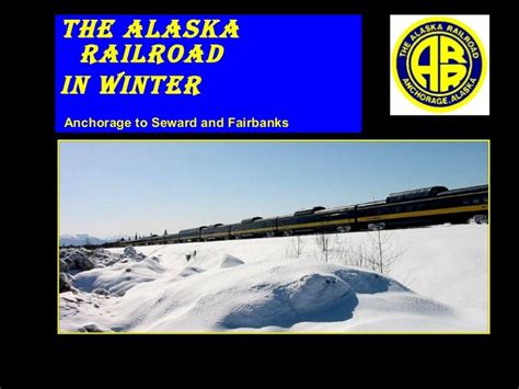 Winter with Alaska Railroad