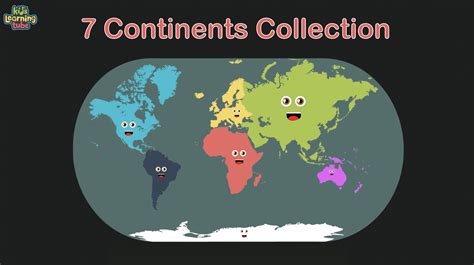 7 Continents and Geography – Kids Learning Tube