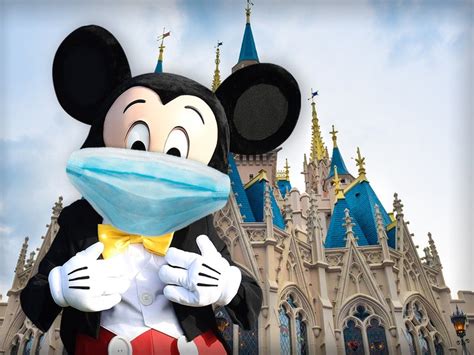 Disney World Reopens As COVID Cases Surge, Distancing Ain't Great