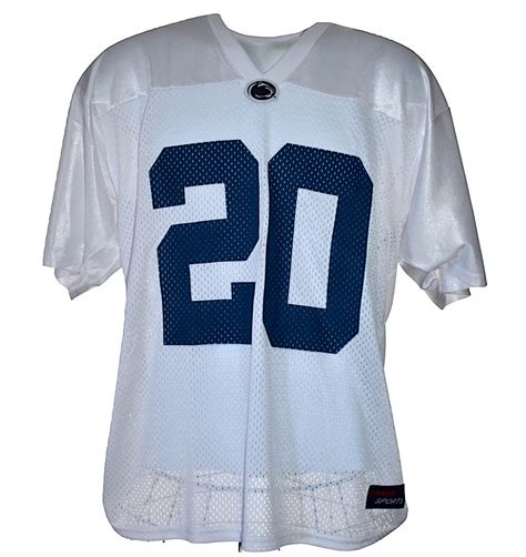 Penn State Football Jersey White #20 Nittany Lions (PSU)