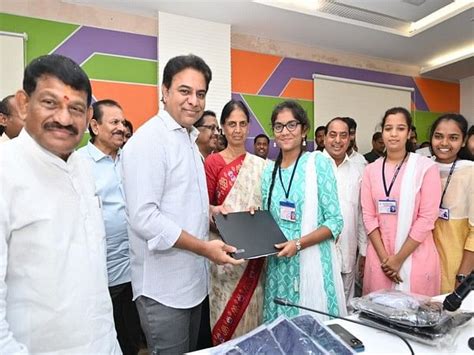 Telangana Minister KTR distributes laptops to IIIT Basara students – ThePrint – ANIFeed