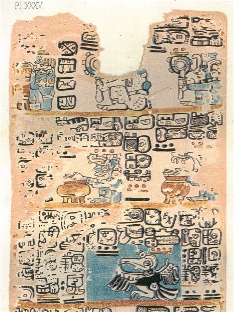 Mayan Codex - Madrid Codex 2 of 6