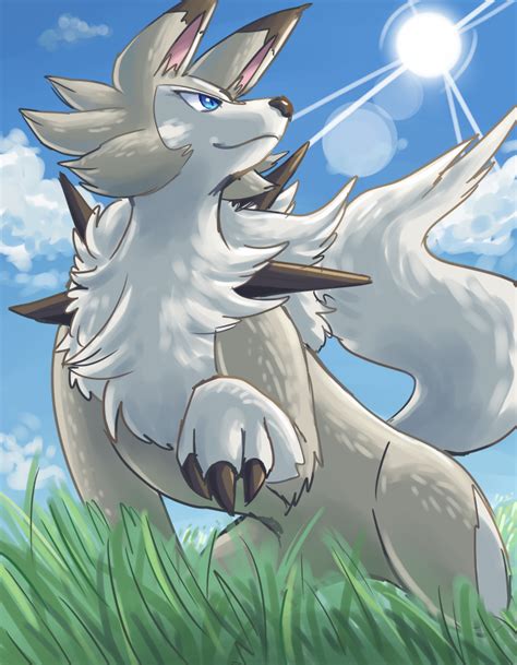 lycanroc by Peegeray on DeviantArt