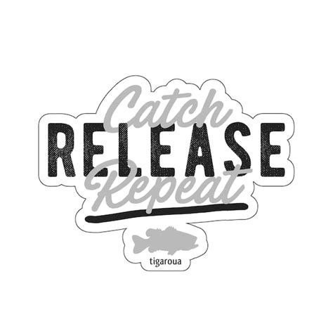 Catch and Release Sticker - Etsy