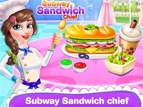 Android 용 Subway Sandwich Cooking Game - 다운로드