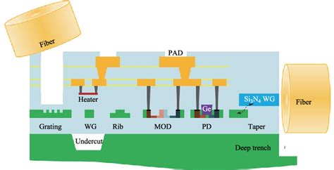 Schematic of CUMEC silicon photonics PDK | Download Scientific Diagram