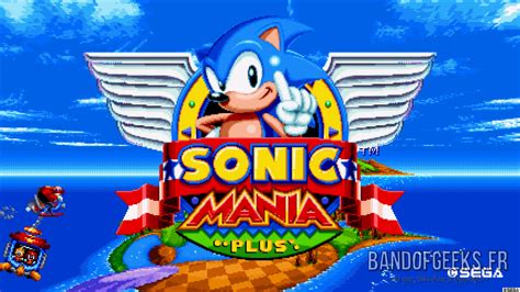 Test de Sonic Mania Plus [PS4] - Band of Geeks