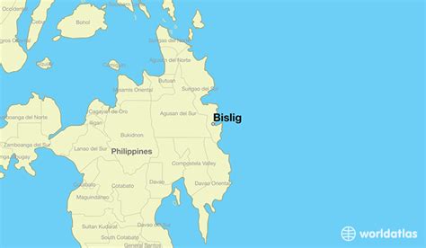 Where is Bislig, The Philippines? / Bislig, Caraga Map - WorldAtlas.com