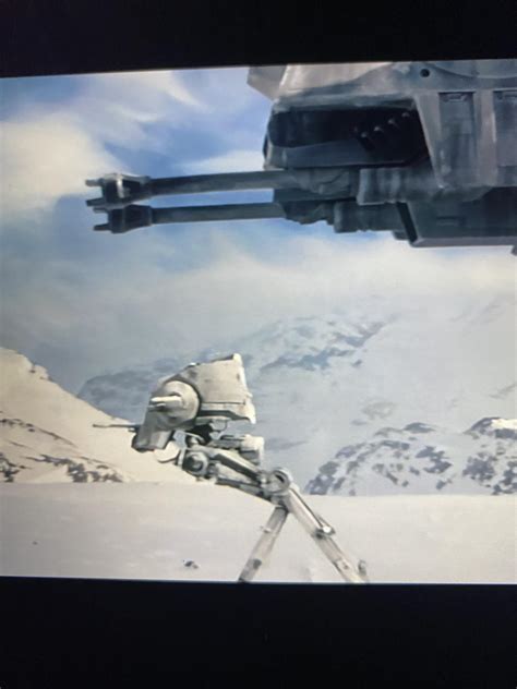 What is this small walker in the battle of Hoth? It can’t be an AT-ST because of the front gun ...