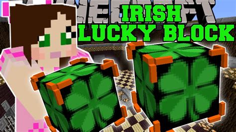 Minecraft: IRISH LUCKY BLOCK (AMAZING NEW CRAZY BLOCK!) Mod Showcase ...