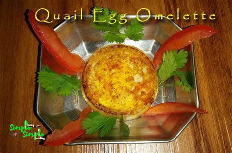 Simple Living Simple Cooking: Quail Egg Omelette